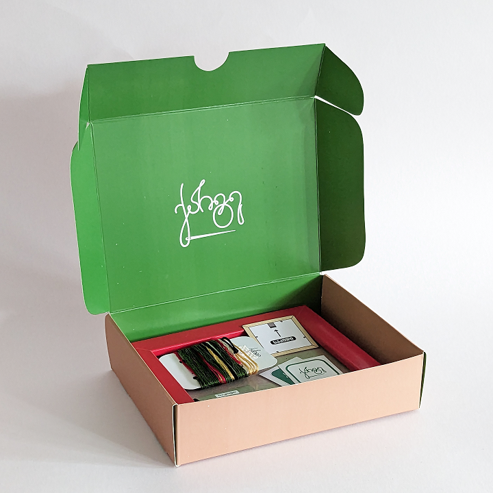 Cactus With Heart - Embroidery Kit